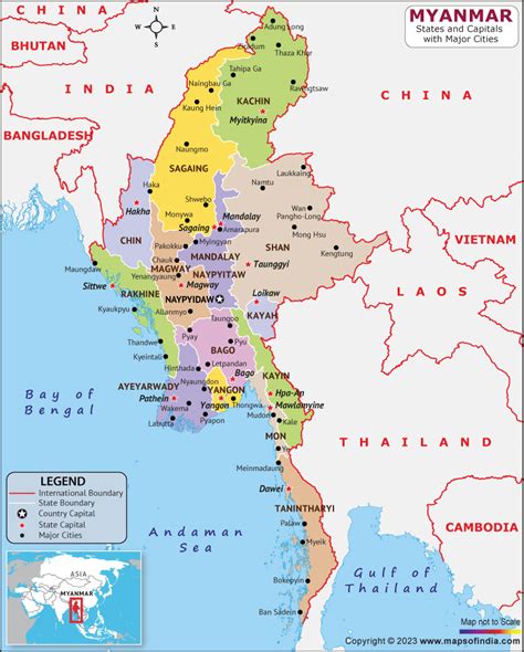 myanmar where is it.